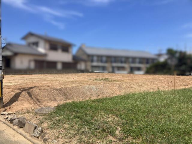 の新築一戸建の庭|現地写真