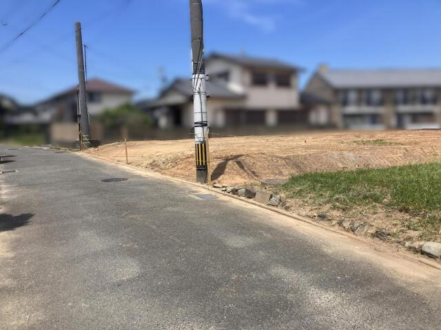 の新築一戸建の前面道路含む現地写真|現地写真