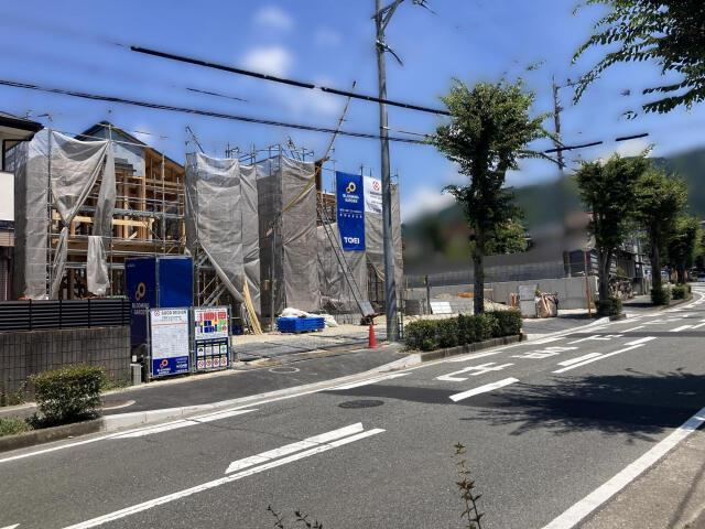 大野城市大城３丁目の新築一戸建の前面道路含む現地写真|現地写真