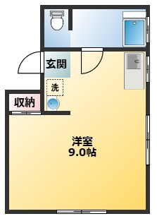 文化ビルの間取り