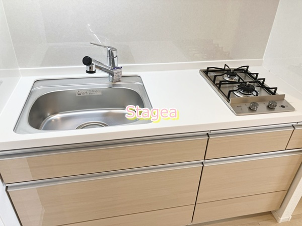 白岡市新白岡７丁目の賃貸マンションのキッチン