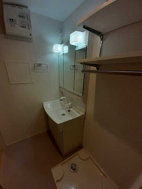 ガーデン　ヒルズの洗面所
