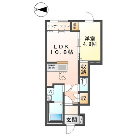 【間取り】 | 仮)八王子市大谷町アパート新築工事(ハチオウジシオオヤマチアパートシンチクコウジ)