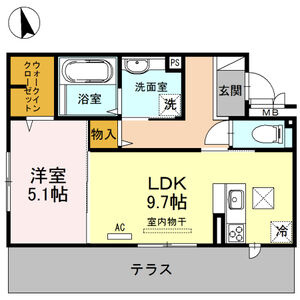 グレイスコート藤の間取り