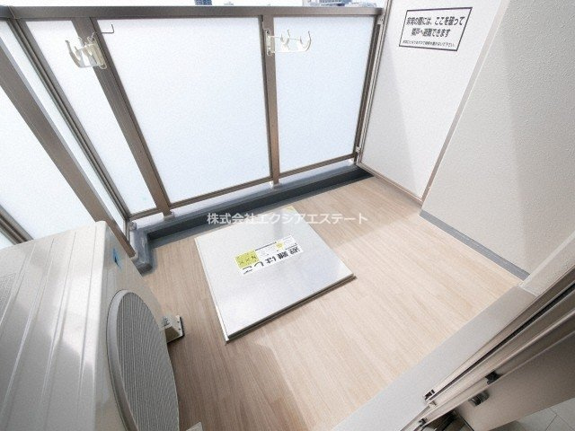 エスリード天王寺町北のバルコニー