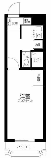 エスカイア池袋の間取り