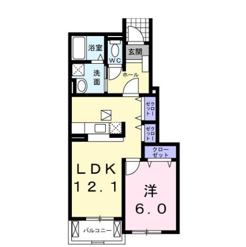 【間取り】 | アルドールＣ | 是非エイブル宇都宮東店へ！TEL028-614-3103