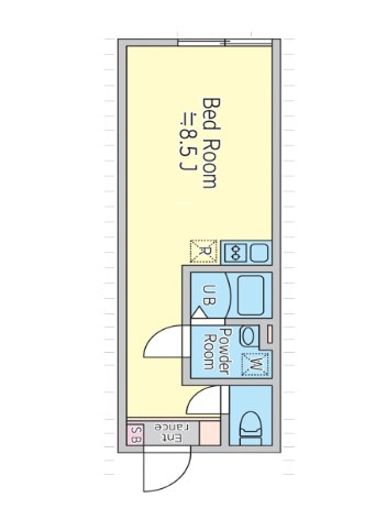 Bloom Tower Oshiageの間取り