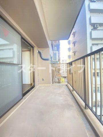 大阪市淀川区西宮原２丁目の賃貸マンションのバルコニー|参考写真