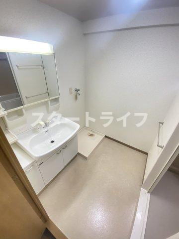 大阪市淀川区西宮原２丁目の賃貸マンションの洗面所|参考写真