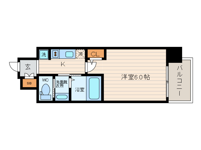 【間取り】 | エステムコート梅田・茶屋町IIIネクスタ