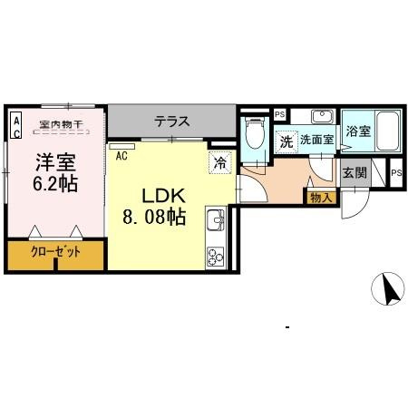 Akarenga浅草の間取り