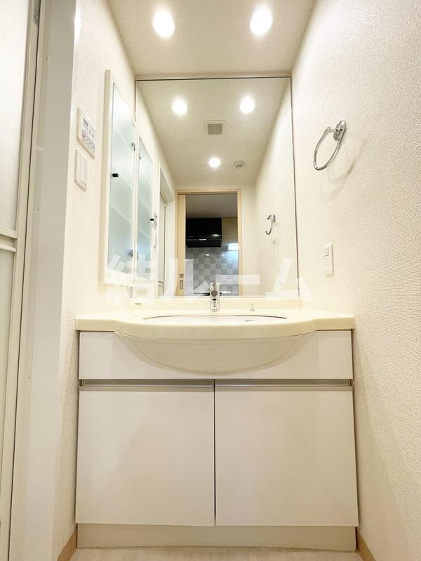 北区堀船１丁目の賃貸マンションの洗面所