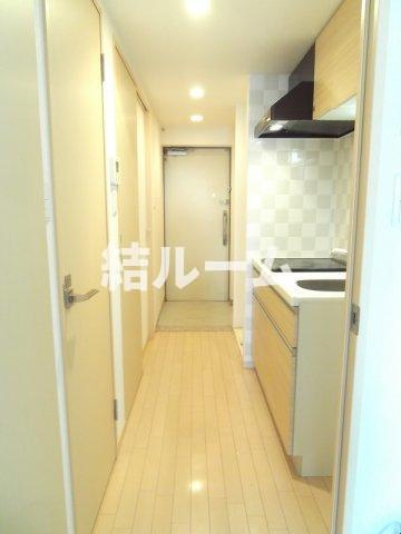 北区堀船１丁目の賃貸マンションの玄関