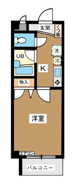カーサ松原の間取り