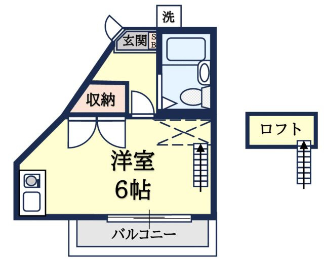 スプリングハイツ金沢文庫の間取り