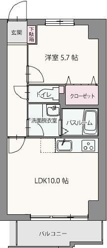 コロッサル六地蔵の間取り