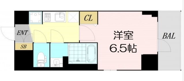 【間取り】 | City Lux Namba South