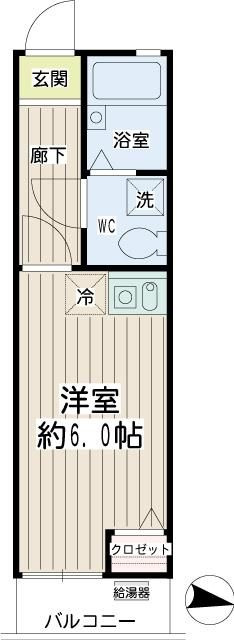 Ｈｉｌｌ　Ｔｏｐ　ＹＡＭＡＴＥの間取り