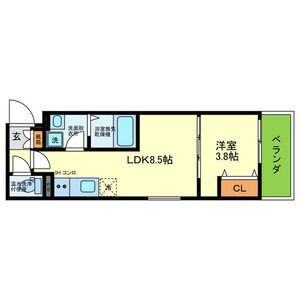 D porta cerezoの間取り