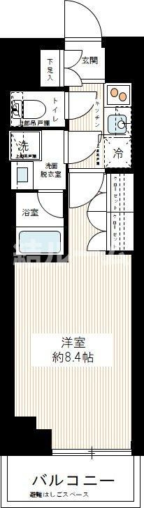 板橋区徳丸３丁目の賃貸マンションの間取り