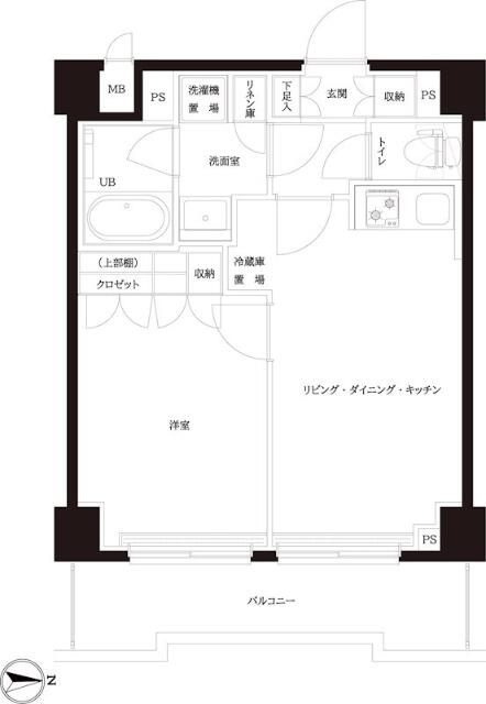 ルーブル志村坂上の間取り
