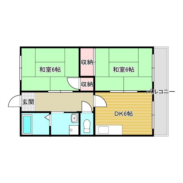 ウェリッジマンションの間取り