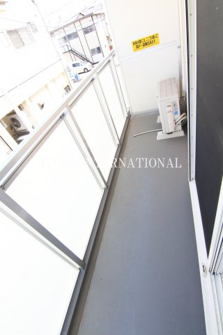 志賀屋のバルコニー