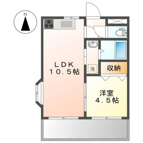 パレスシャルマンの間取り