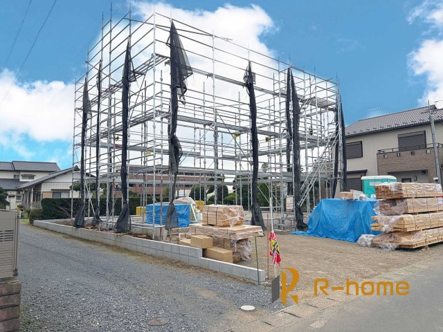 石岡市北府中第1　新築戸建て　1号棟の外観|ご予約を頂ければ、『平日』はもちろん『早朝』や『夜間』もご見学可能です♪お気軽にお申し付けください♪