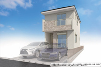 名古屋市西区栄生１丁目2623【仲介手数料無料】新築一戸建て　2号棟の画像