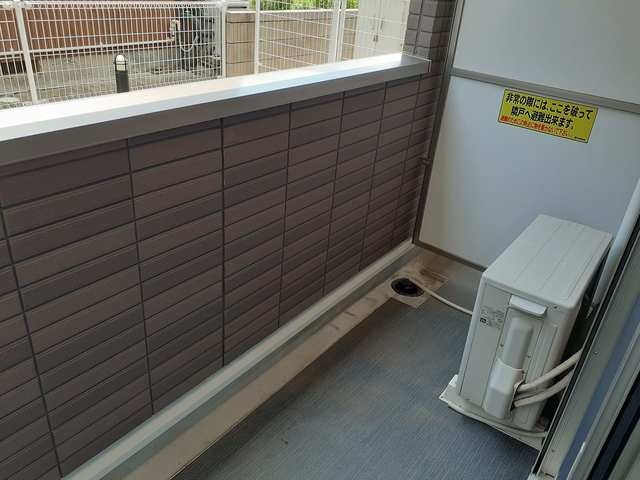 グランルミエールのバルコニー