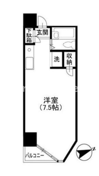 コーポアルプの間取り