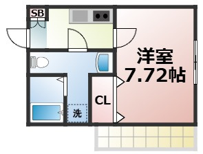 【間取り】 | ドゥエリング神路　仲介手数料無料