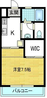 サニーコート共和の間取り