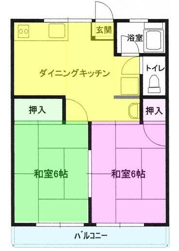 シティハイムパルフェ本郷Ｂ棟の間取り