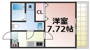 【間取り】 | ドゥエリング神路　仲介手数料無料