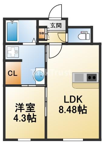 【間取り】 | LEGALAND福島North