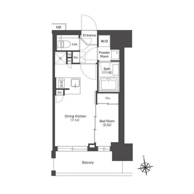 ＨＦ八広レジデンスの間取り