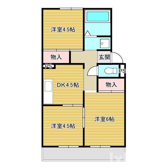 メゾンエスポワールの間取り