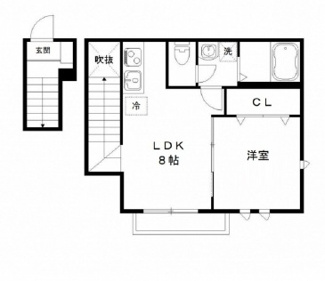 【間取り】 | プルメリア幕張 | 間取りです。