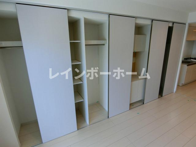 リブリ・エクセルⅤ　仲介手数料（賃料の1.10ヵ月）の50％OFF対象物件！の収納|収納スペース豊富です