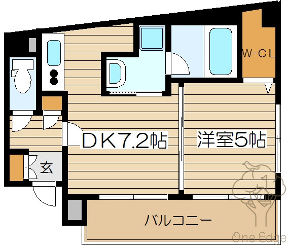 セイワパレス新梅田の間取り