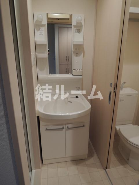 北区王子３丁目の賃貸マンションの洗面所