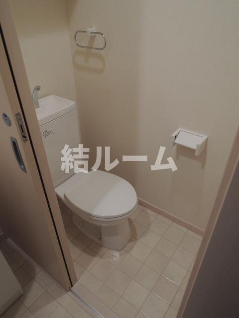 北区王子３丁目の賃貸マンションのトイレ