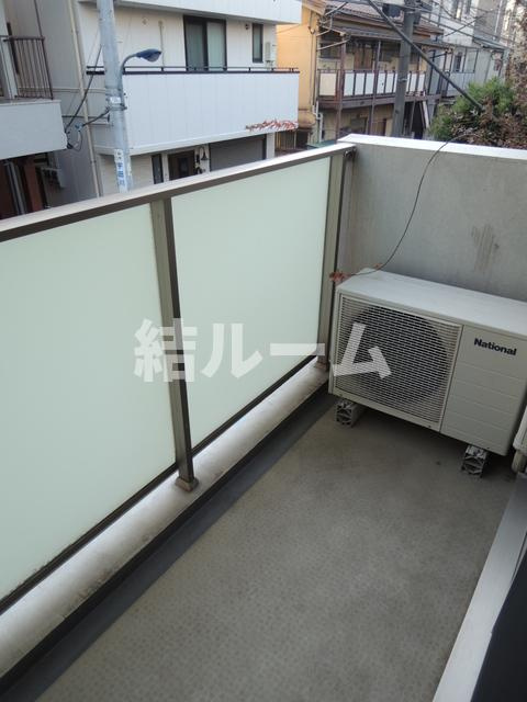 北区王子３丁目の賃貸マンションのバルコニー