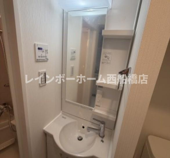 ジェノヴィア船橋の洗面所