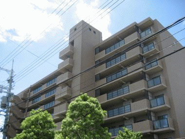 ミストラル岸部南のロビー