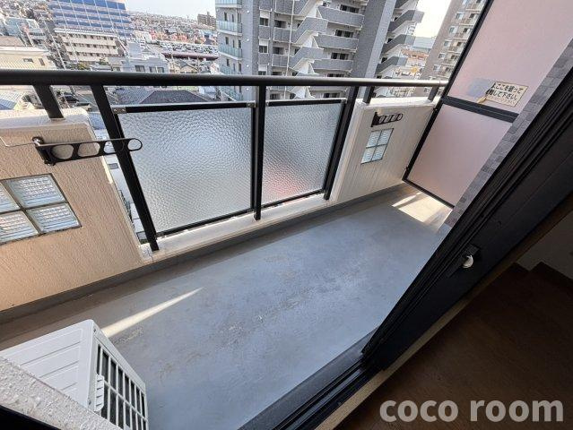 ライフ第６マンション藤枝駅前 のバルコニー