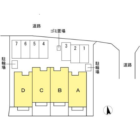 Jadeの区画図